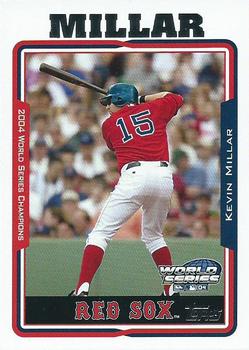 2004 Topps World Champions Boston Red Sox #18 Kevin Millar Front