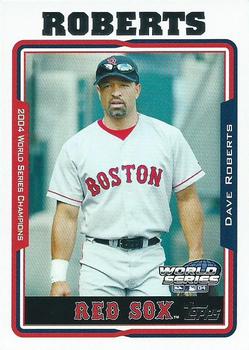 2004 Topps World Champions Boston Red Sox #27 Dave Roberts Front