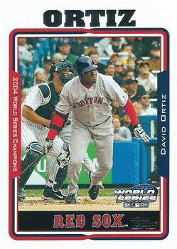 2004 Topps World Champions Boston Red Sox #29 David Ortiz Front