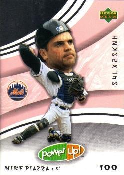2004 Upper Deck Power Up - Orange #75 Mike Piazza Front