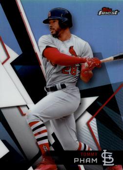 2018 Finest - Refractor #21 Tommy Pham Front