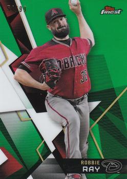2018 Finest - Green Refractor #86 Robbie Ray Front