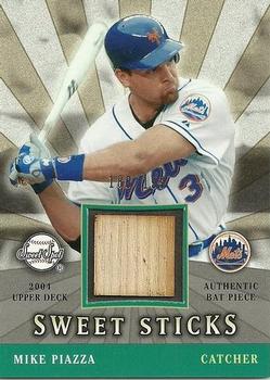 2004 Upper Deck Sweet Spot - Sweet Sticks #SSS-MP Mike Piazza Front