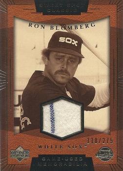 2004 Upper Deck Sweet Spot Classic - Game Used Memorabilia #SS-RB Ron Blomberg Front