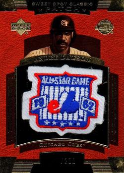 2004 Upper Deck Sweet Spot Classic - Patch SN200 #SSP-AD Andre Dawson Front