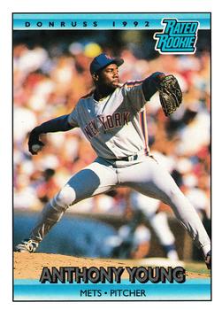 1992 Donruss #409 Anthony Young Front