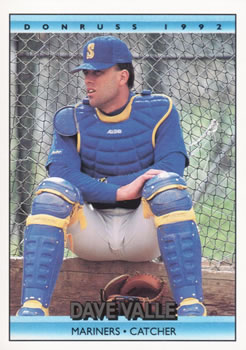 1992 Donruss #462 Dave Valle Front