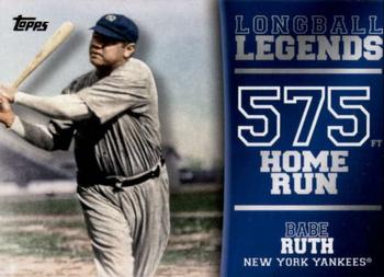 2018 Topps - Longball Legends #LL-3 Babe Ruth Front