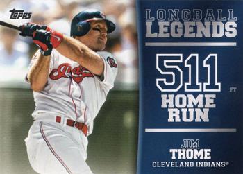 2018 Topps - Longball Legends #LL-11 Jim Thome Front