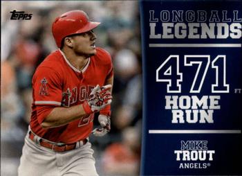2018 Topps - Longball Legends #LL-49 Mike Trout Front