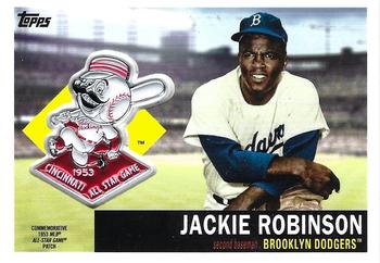 2018 Topps - MLB All-Star Game Logo Manufactured Patch Relics #ASP-JR Jackie Robinson Front