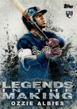 2018 Topps - Legends in the Making (Series 2) #LITM-4 Ozzie Albies Front