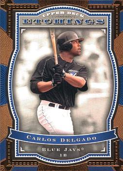 2004 Upper Deck Etchings #30 Carlos Delgado Front