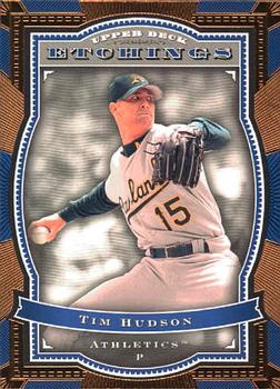 2004 Upper Deck Etchings #34 Tim Hudson Front