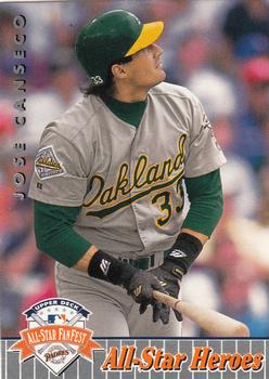 1992 Upper Deck All-Star FanFest #17 Jose Canseco Front