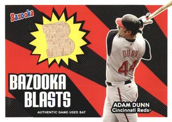2005 Bazooka - Blasts Bat Relics #BB-AD Adam Dunn Front
