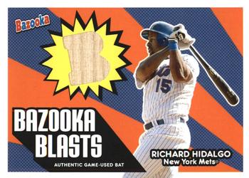2005 Bazooka - Blasts Bat Relics #BB-RH Richard Hidalgo Front