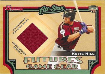 2005 Bowman - Futures Game Gear Jersey Relics #FGG-KH Koyie Hill Front