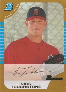 2005 Bowman - Gold #280 Nick Touchstone Front