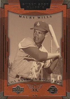 2004 Upper Deck Sweet Spot Classic #55 Maury Wills Front