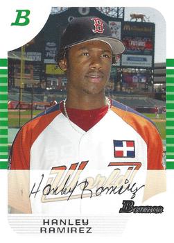 2005 Bowman Draft Picks & Prospects - White #BDP153 Hanley Ramirez Front