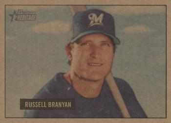 2005 Bowman Heritage - Mahogany #87 Russell Branyan Front