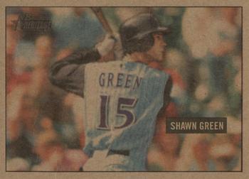 2005 Bowman Heritage - Mahogany #167 Shawn Green Front
