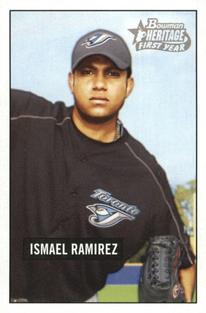 2005 Bowman Heritage - Mini #298 Ismael Ramirez Front