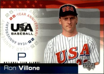 2004 Upper Deck USA 25th Anniversary #USA-182 Ron Villone Front