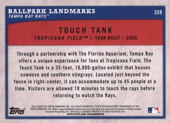 2018 Topps Big League - Gold #359 Touch Tank Back