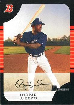 2005 Bowman Draft Picks & Prospects #BDP1 Rickie Weeks Front