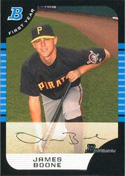 2005 Bowman Draft Picks & Prospects #BDP51 James Boone Front
