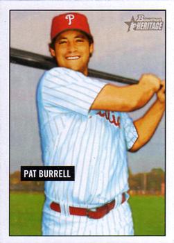 2005 Bowman Heritage #4 Pat Burrell Front