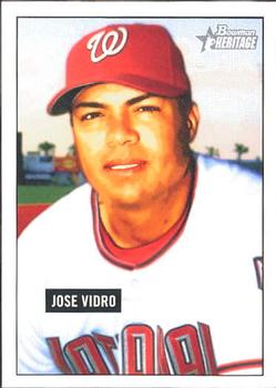 2005 Bowman Heritage #41 Jose Vidro Front