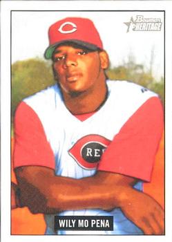 2005 Bowman Heritage #72 Wily Mo Pena Front