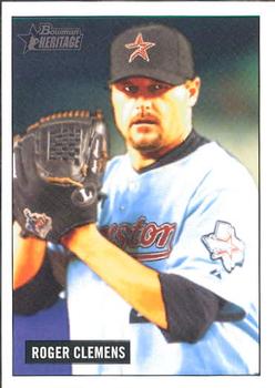 2005 Bowman Heritage #173 Roger Clemens Front