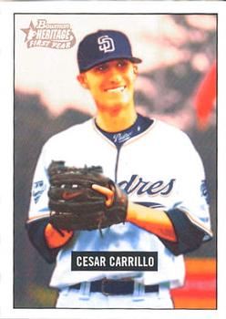 2005 Bowman Heritage #336 Cesar Carrillo Front