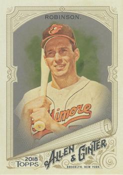 2018 Topps Allen & Ginter - Silver Glossy #261 Brooks Robinson Front