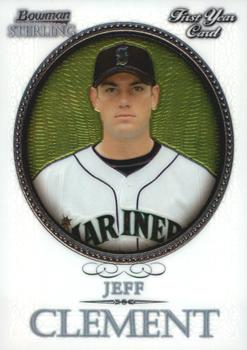 2005 Bowman Sterling #BS-JC Jeff Clement Front