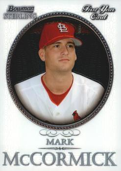 2005 Bowman Sterling #BS-MMC Mark McCormick Front