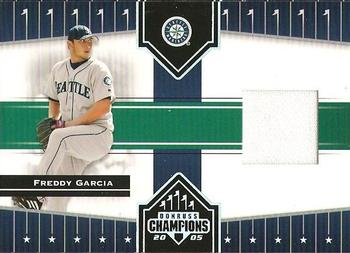 2005 Donruss Champions - Impressions Material #112 Freddy Garcia Front