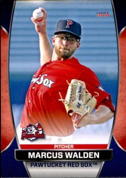 2018 Choice Pawtucket Red Sox #32 Marcus Walden Front