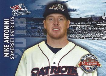 2018 Choice Somerset Patriots #02 Mike Antonini Front