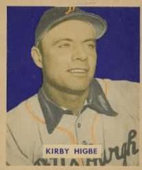 1949 Bowman #215 Kirby Higbe Front
