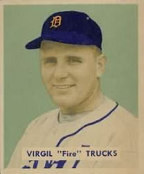1949 Bowman #219 Virgil 