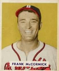 1949 Bowman #239 Frank McCormick Front