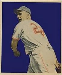 1949 Bowman #34 Dave Koslo Front