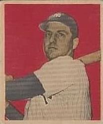 1949 Bowman #69 Tommy Henrich Front