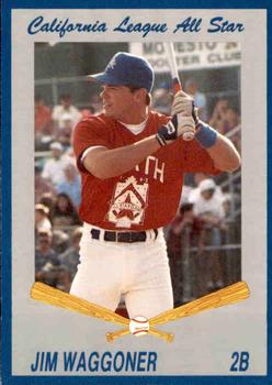 1992 Cal League All-Stars #20 Jim Waggoner Front