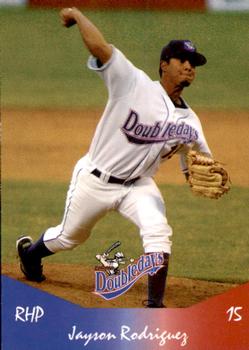 2004 Auburn Doubledays #36 Jayson Rodriguez Front